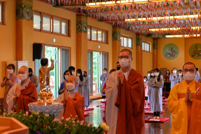 The Vesak Great Ceremony at Hoang Phap Temple in Jeonju City - South Korea